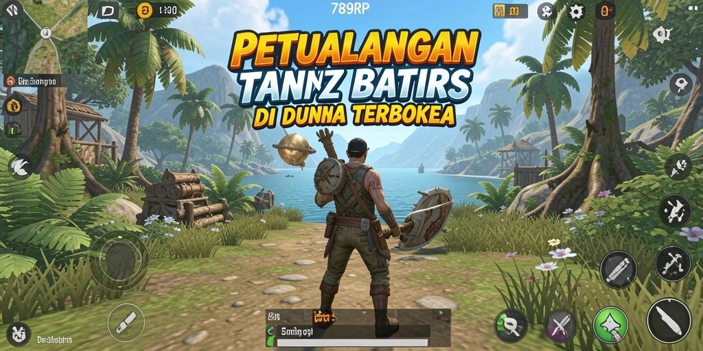 Tampilan gameplay seru dalam dunia terbuka 789RP.
