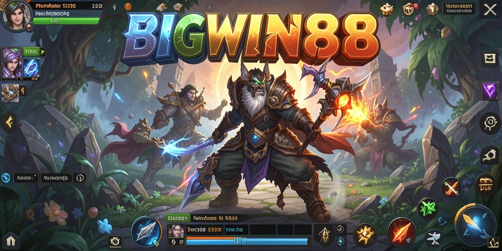 Gameplay seru di BIGWIN88 dengan petualangan MMORPG yang menantang.