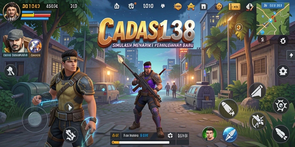 Screenshot menunjukkan gameplay menarik dari CADAS138 dalam simulasi interaktif.