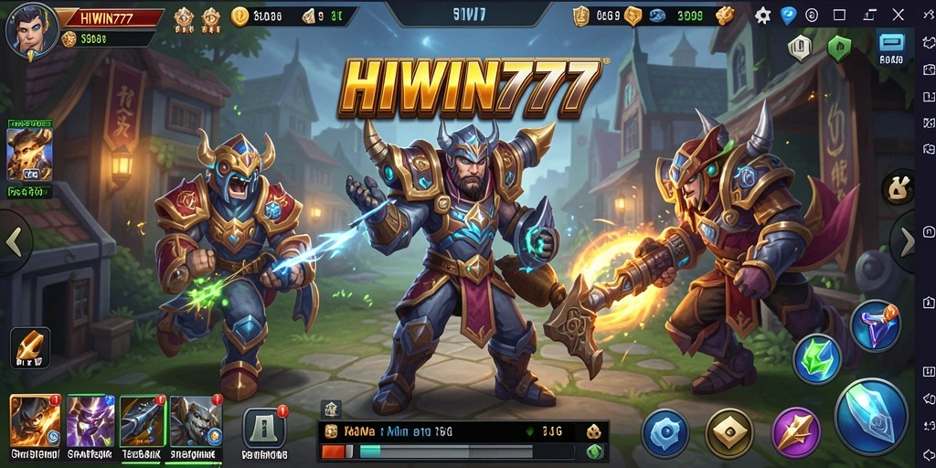 Gambaran gameplay seru dan strategi dalam HIWIN777.