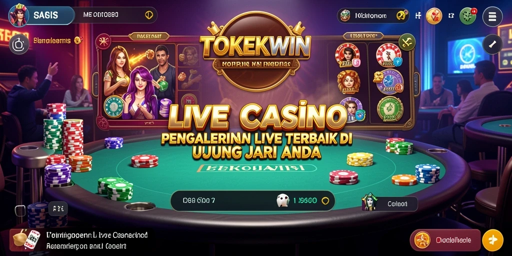 Tampilan gameplay langsung dari TOKEKWIN yang mendebarkan.